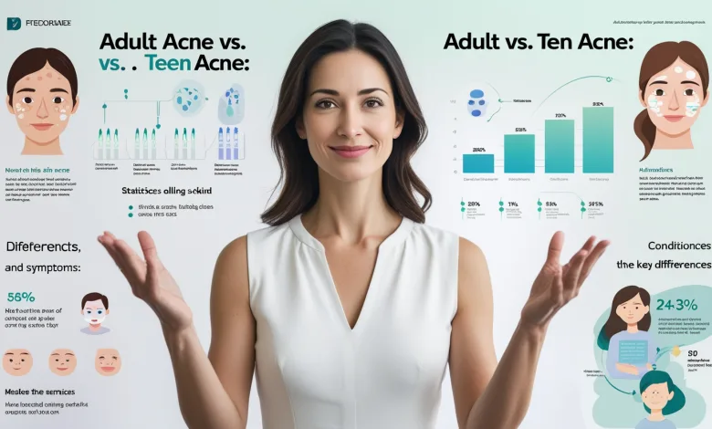 Adult Acne vs. Teen Acne: Understanding the Key Differences