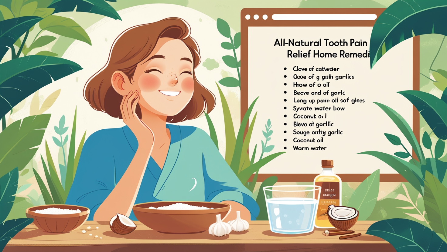 All Natural Tooth Pain Relief Home Remedies