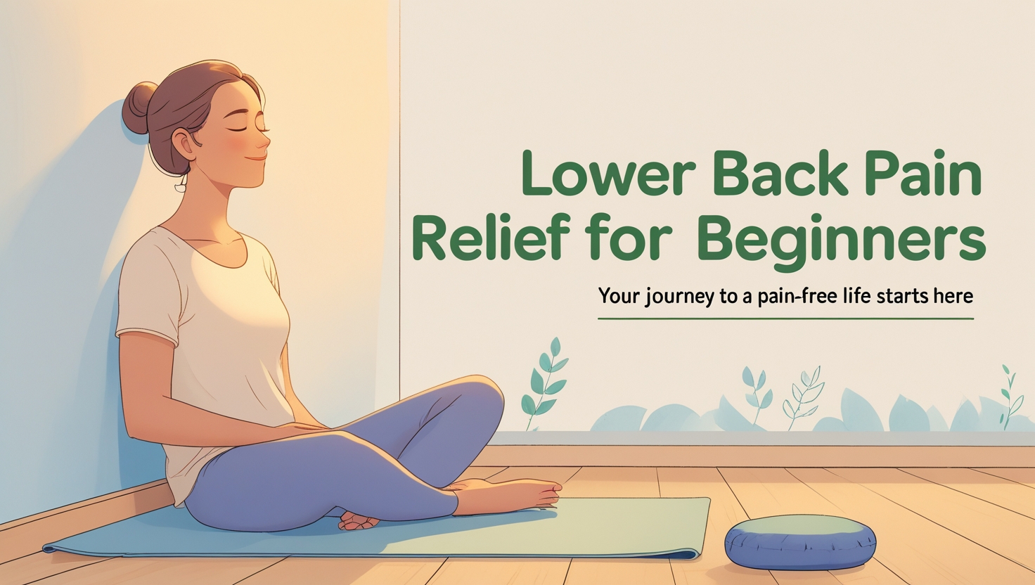 Lower Back Pain Relief for Beginners: Your Journey to a Pain-Free Life Starts Here