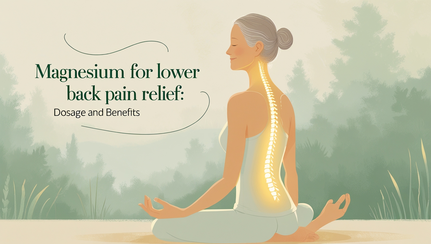 Magnesium for Lower Back Pain Relief Dosage and Benefits