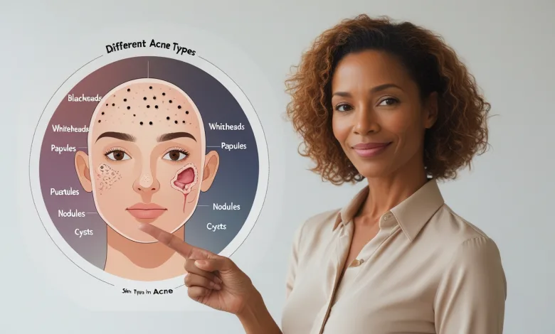 Understanding the Different Types of Acne: Blackheads to Cysts
