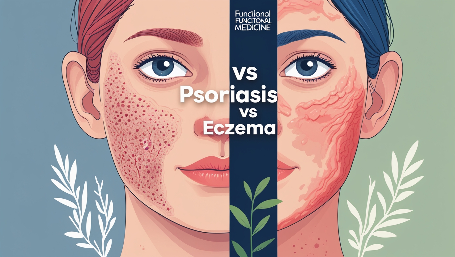Psoriasis vs Eczema: Functional Medicine Treatment
